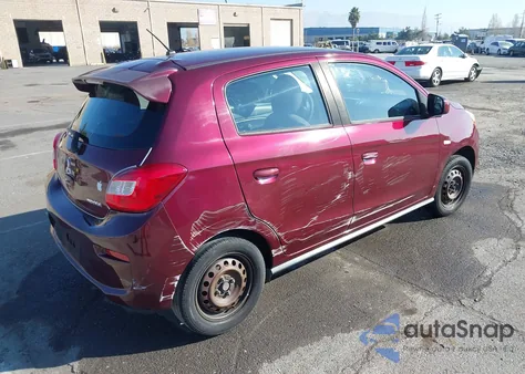 2017 Mitsubishi Mirage Es z USA, uszkodzony, nr VIN ML32A3HJ5HH021768